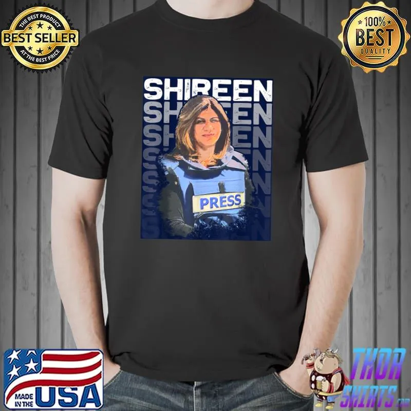 Shireen Abu Akleh Press journalist T-Shirt Unisex
