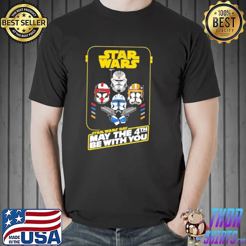 Star Wars Day MAy The 4th Be With You Shirt Unisex