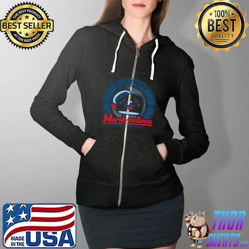 Stay Puft Marshmallows T-Shirt Full Zip Hooded