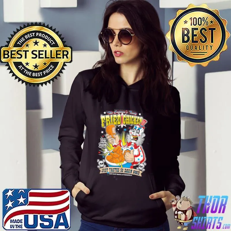 Tasty fried chicken spaulding captain shirt