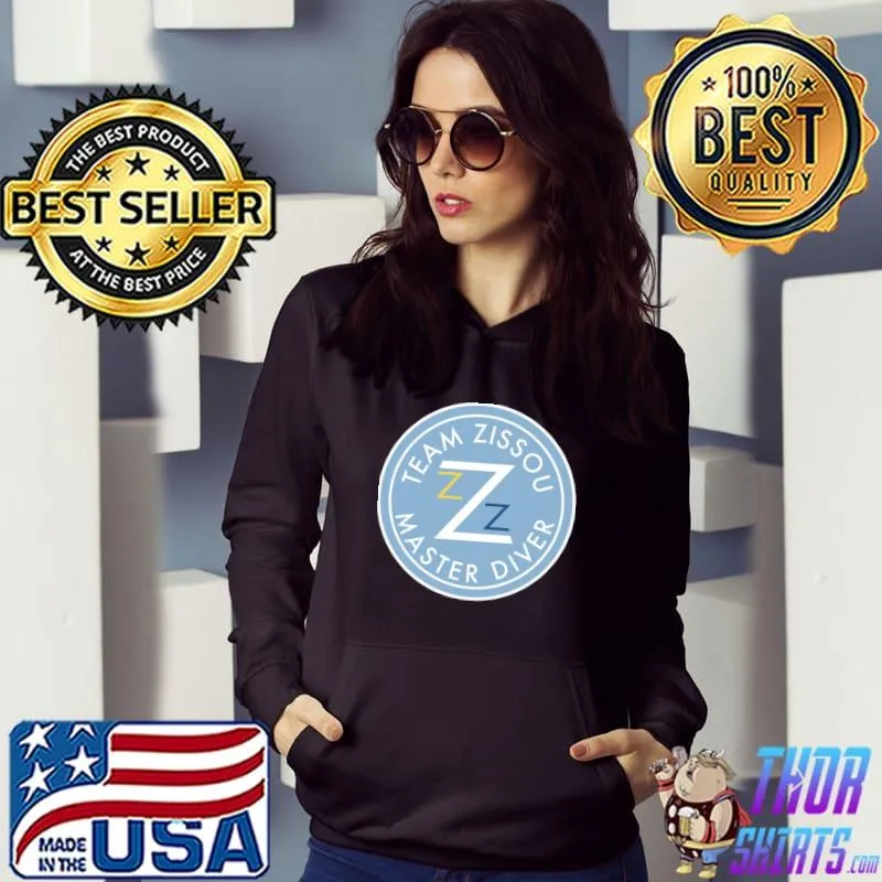 Team Zissou Master Diver T-Shirt Hoodie