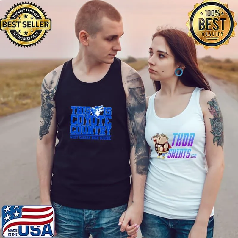 This is Coyote Country T-Shirt Tank Top