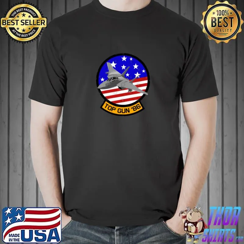 Top Gun &39;86 Patch T-Shirt