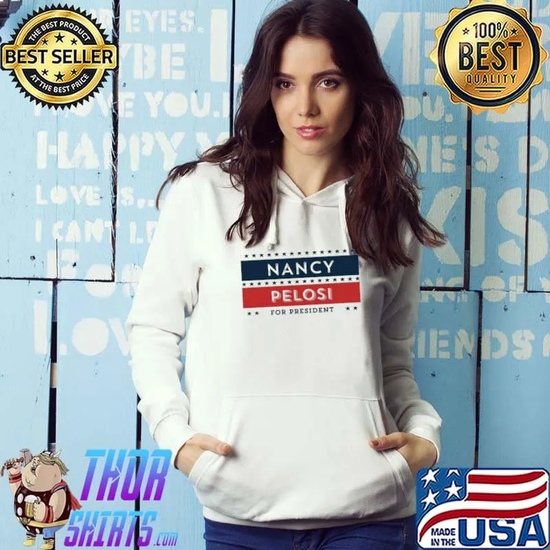 Usa nancy pelosI for president s Hoodie