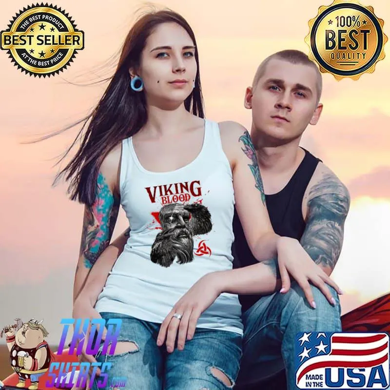 Viking Blood Odin and raven the Viking culture Classic T-Shirt Tank Top