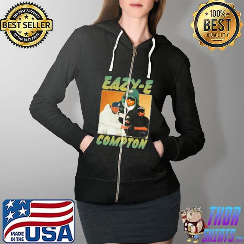 Vintage style eazye comton rapper Full Zip Hooded