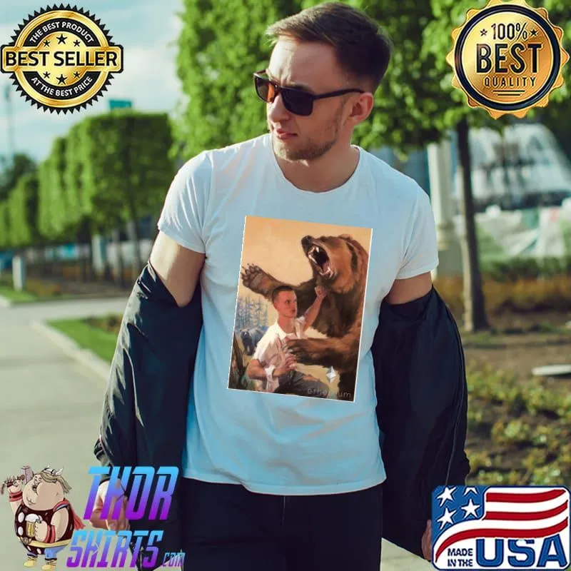 Vitalik punching bear shirt