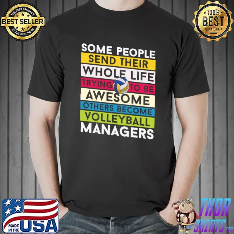 Volleyball Art Volleyball Managers Essential T-Shirt