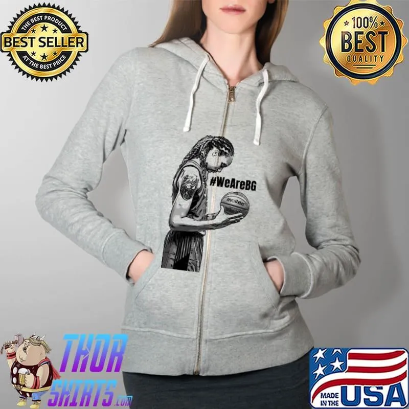 We are bg free brittney griner s Full Zip Hooded