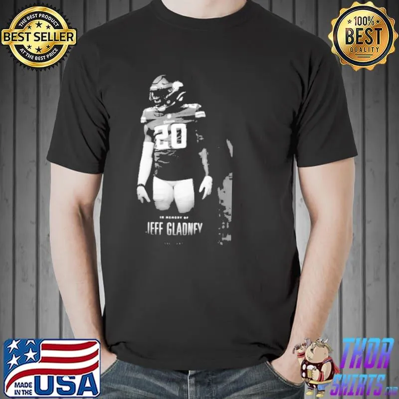 20 Jeff gladney rip 1996 2022 Football s Unisex