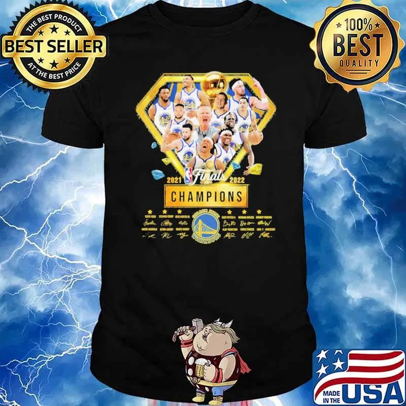 2021 2022 Finals Champions Gold State Warrior Shirt