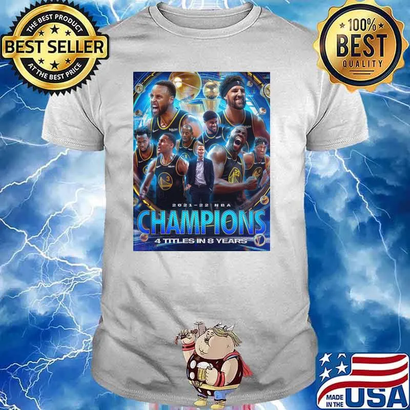 2021 22 NBA Champions Golden State Warrior Shirt