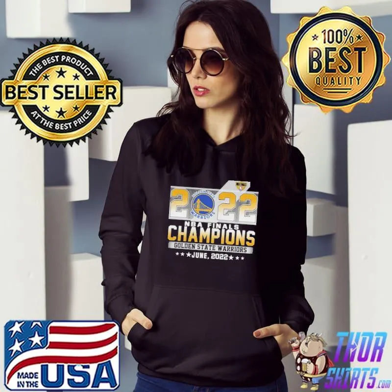 2022 NBA finals champions golden state warriors june 2022 s Hoodie