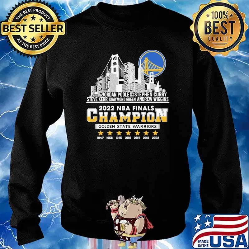 2022 NBA Finals champions Golden State Warriors Shirt Sweater