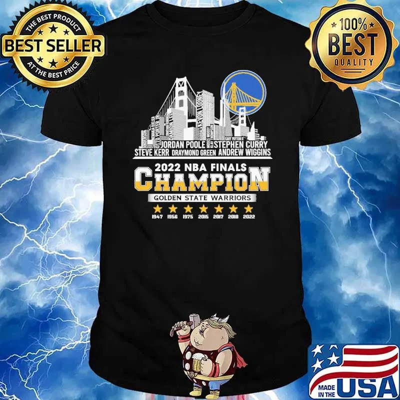 2022 NBA Finals champions Golden State Warriors Shirt