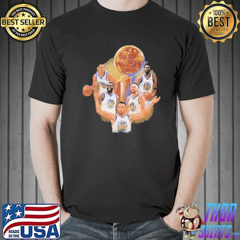2022 NBA finals champions warriors basketball team signatures shirt