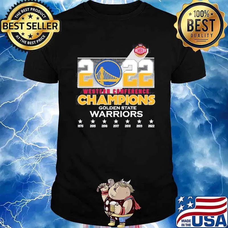 2022 Western Conference Champions Golden State Warriors Shirt Unisex