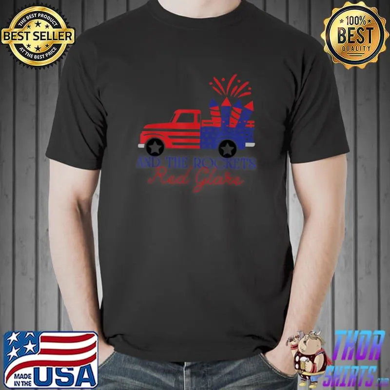 4th of July Rockets Red Glare Independence Day Parade T-Shirt