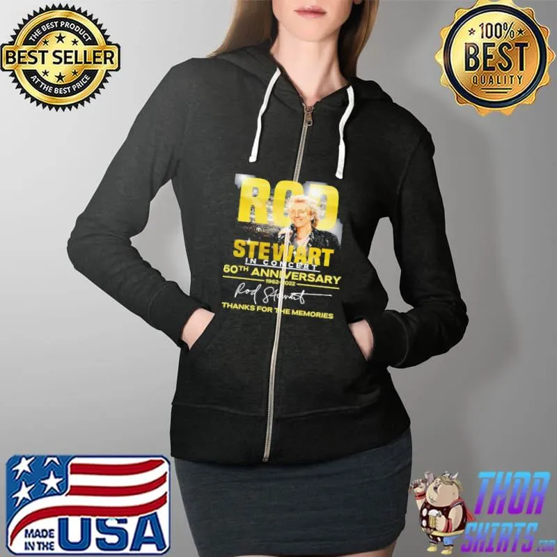 60 years 1962 2022 thank you for the memories sir roderick s Full Zip Hooded