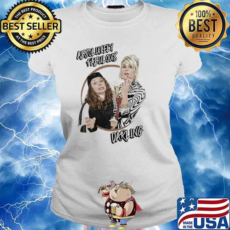 Absolutely fabulous darling vintage s Ladies tee