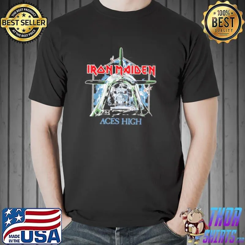 Aces high iron maiden band s Unisex
