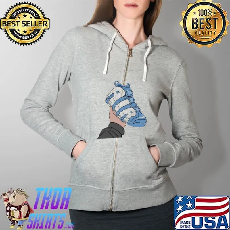 Air max sneaker blue art s Full Zip Hooded