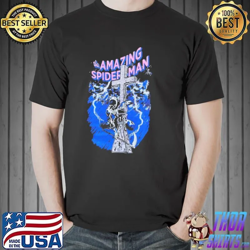 Amazing spiderman warren lotas vintage shirt