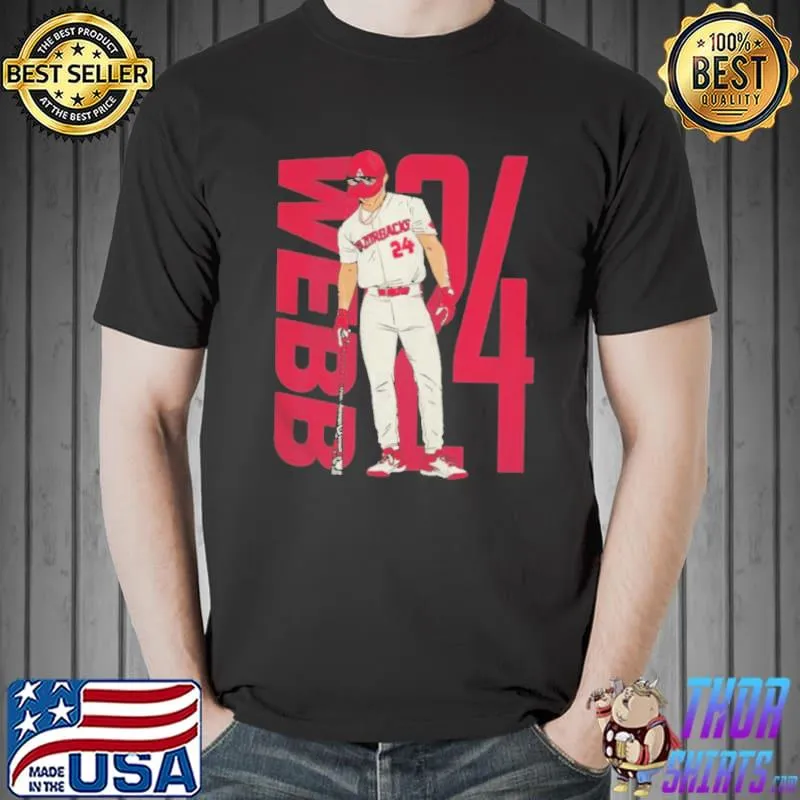 ArKansas razorbacks braydon webb on deck shirt