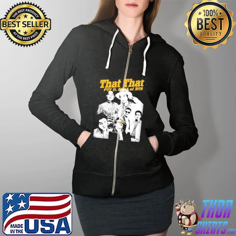 Art that that prod and ft suga of bts s Full Zip Hooded