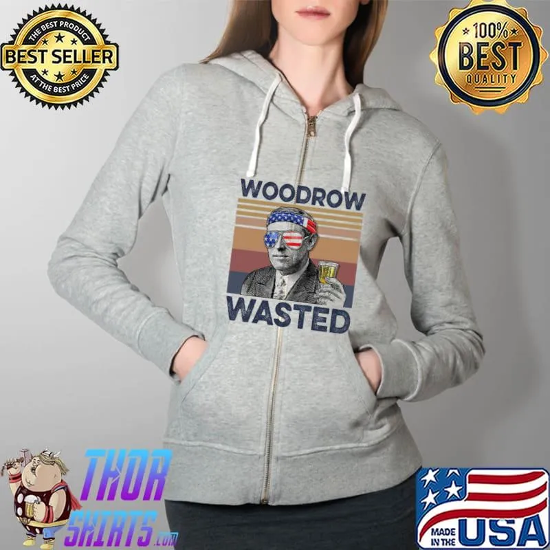 Beer woodrow wasted beer independence day 39 beerprzd s Full Zip Hooded