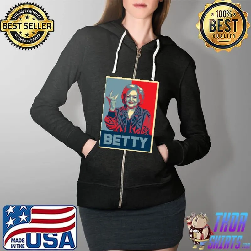 Betty white rock on the golden girls s Full Zip Hooded