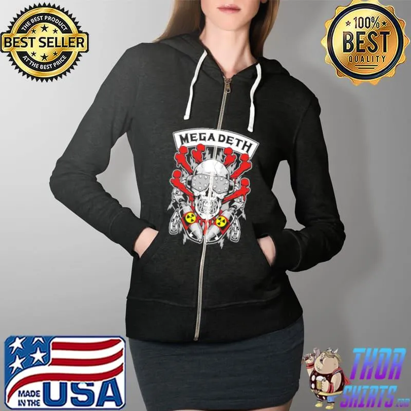 Big bomb tnt megadeth music band s Full Zip Hooded