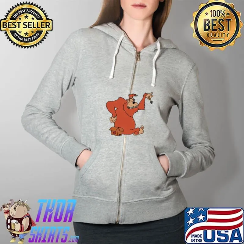 Bigfoot with the keys max a goofy movie s Full Zip Hooded