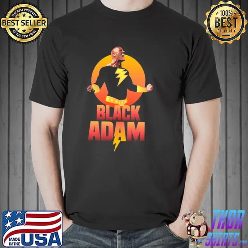 Black adam 2022 shirt