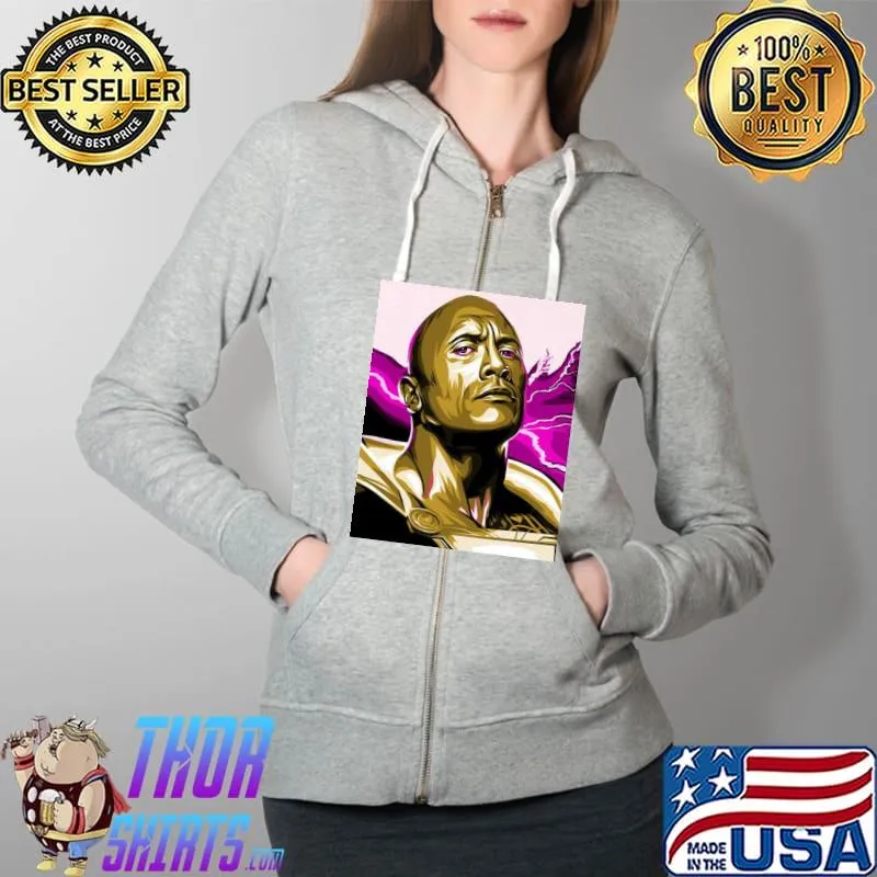 Black adam fanart s Full Zip Hooded