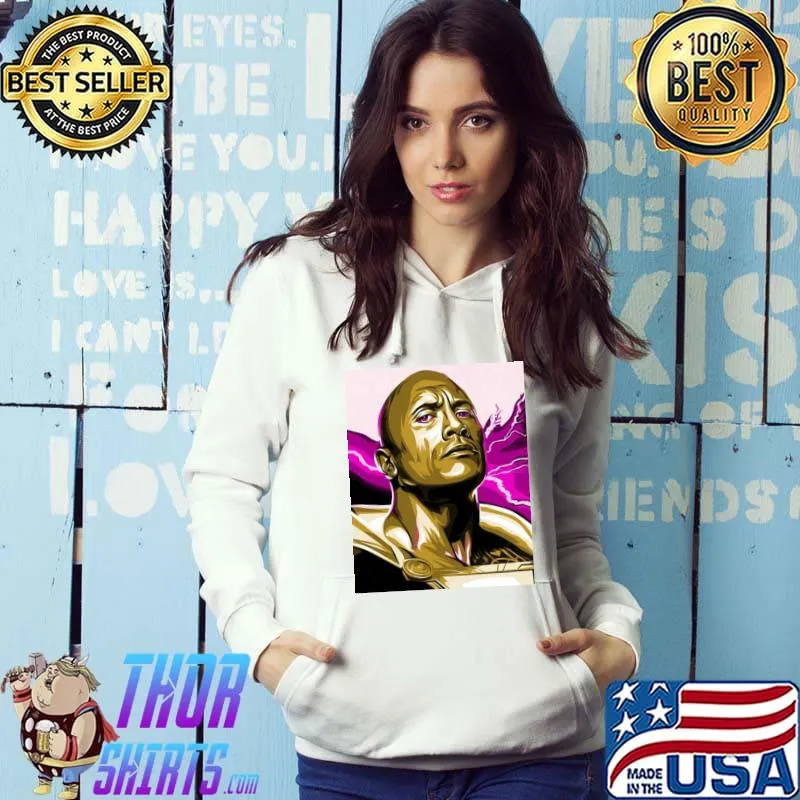 Black adam fanart s Hoodie