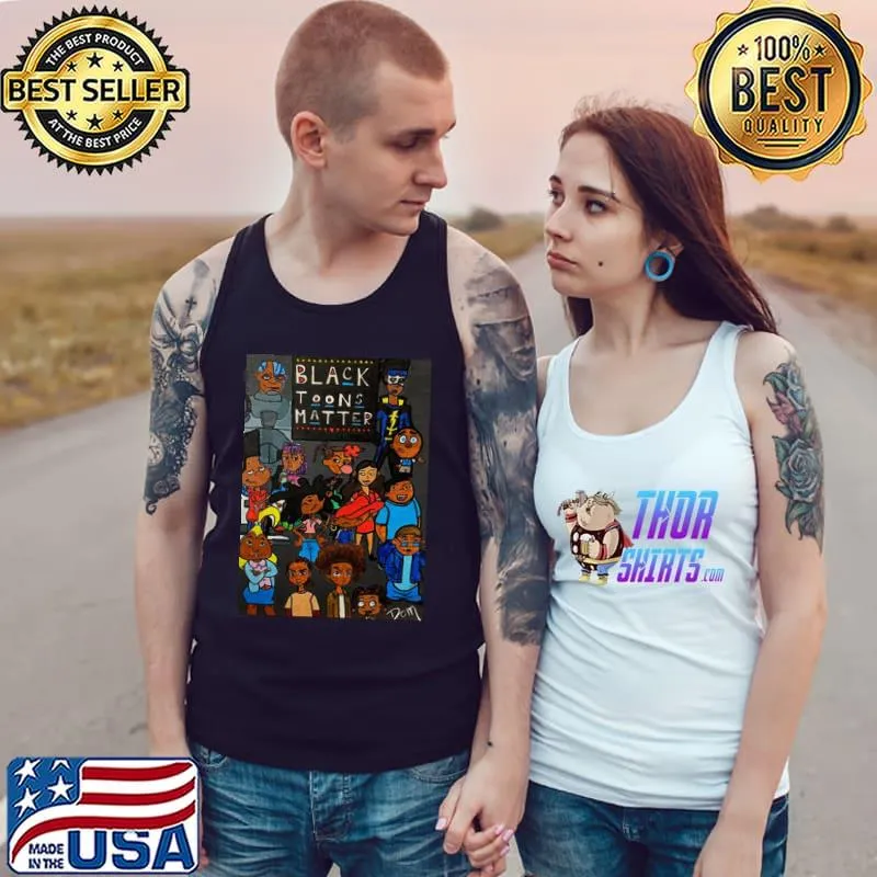 Black toons matter the boondocks s Tank Top