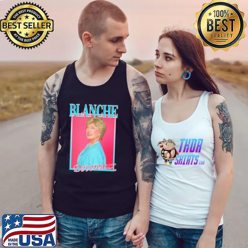 Blanche devereaux the golden girls vintage art s Tank Top