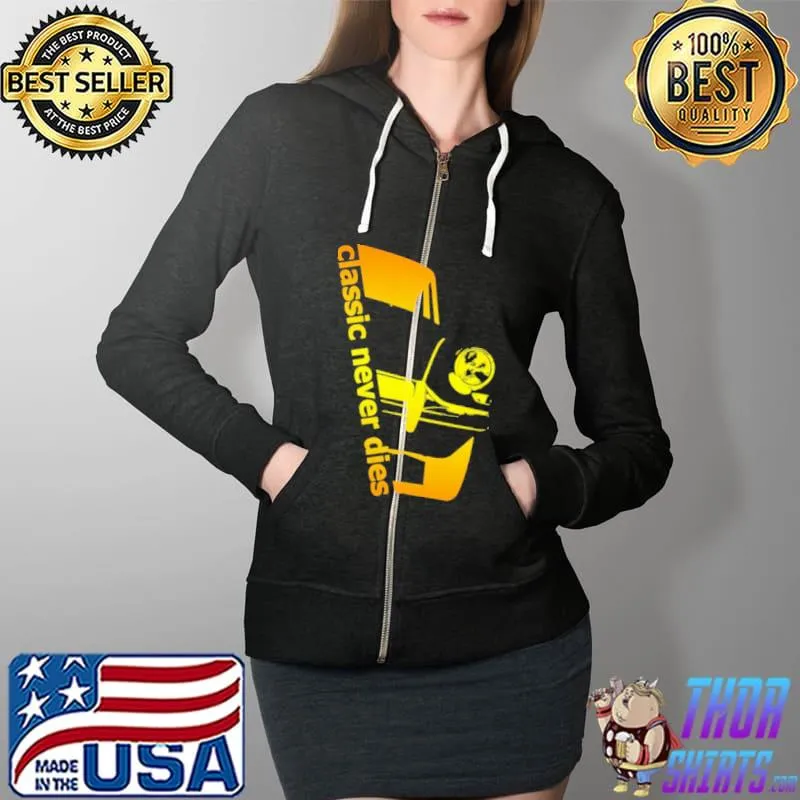 Bon Vonge Classic Never Die Shirt Full Zip Hooded