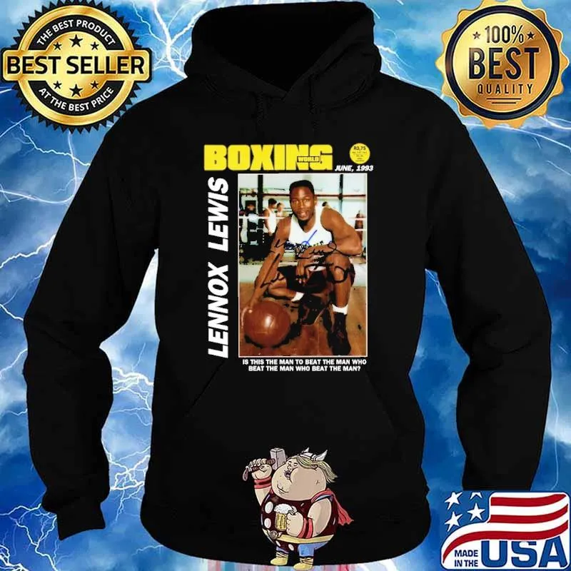 Boxing Lennox Lewis Boxing Shirt Hoodie