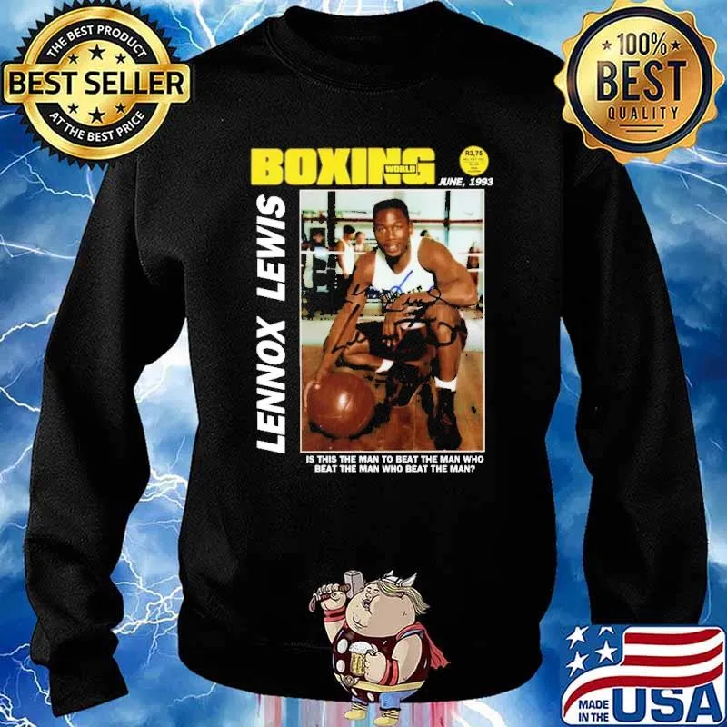 Boxing Lennox Lewis Boxing Shirt Sweater