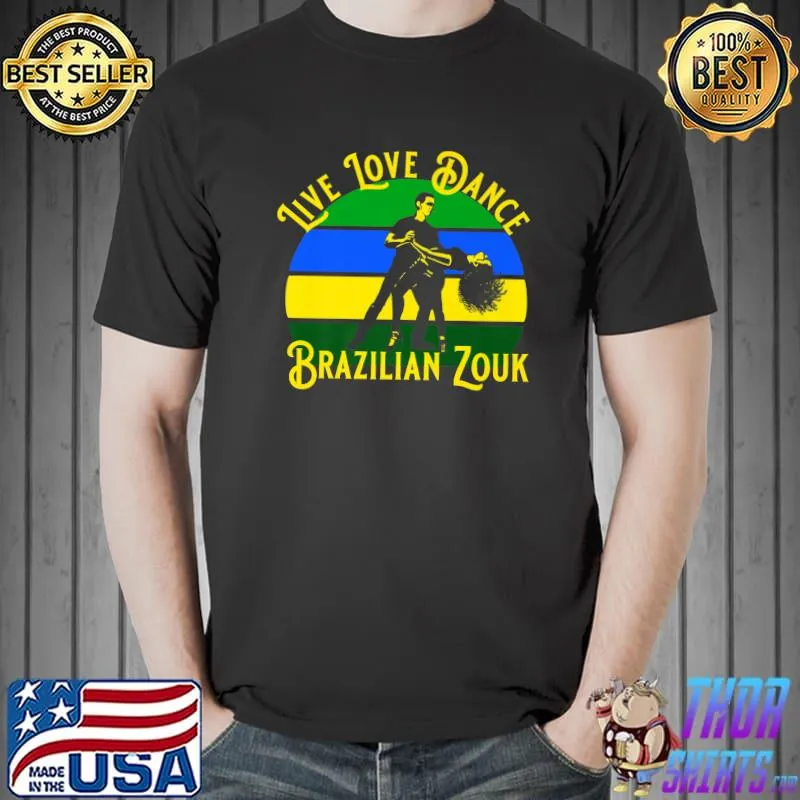 Brazilian Zouk Live Love Dance Premium T-Shirt
