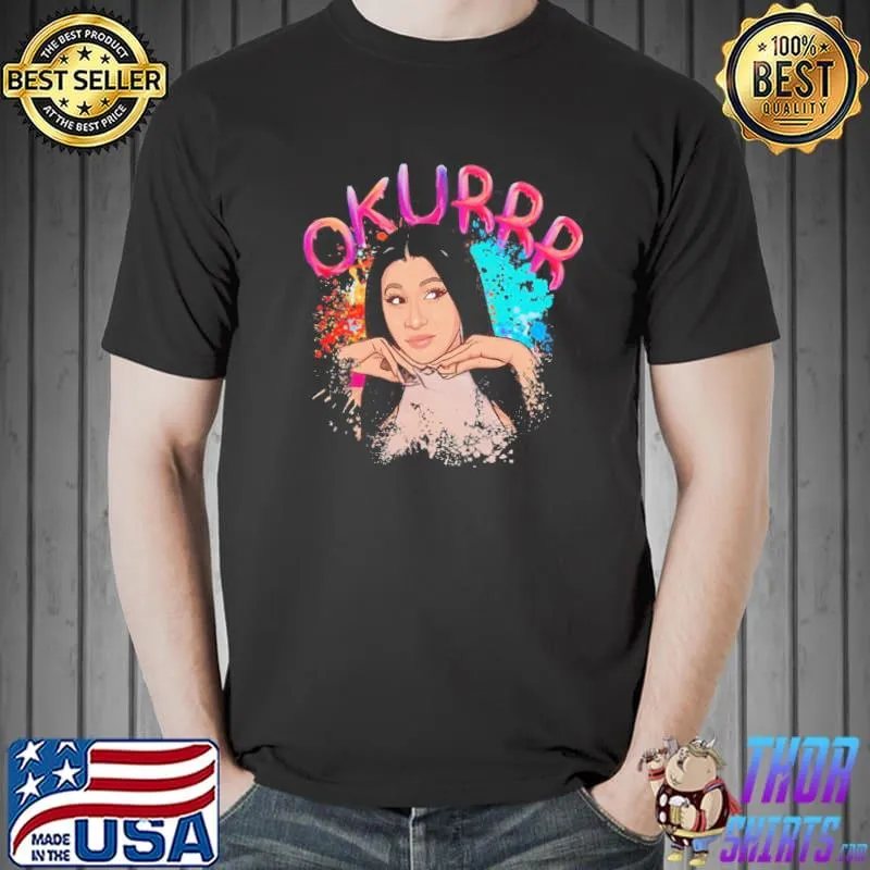 CardI b okurrr funny shirt