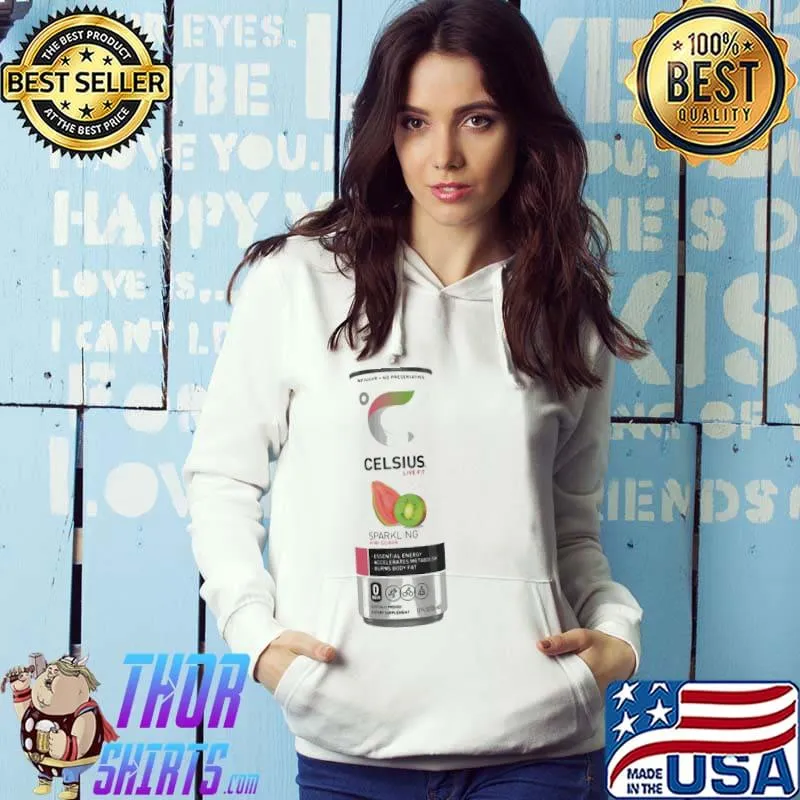 Celsius sparkling kiwI guava energy drink s Hoodie