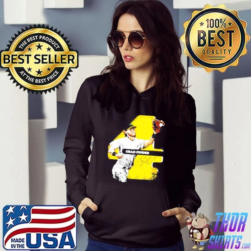 Chad pinder catch 4 baseball signature s Hoodie