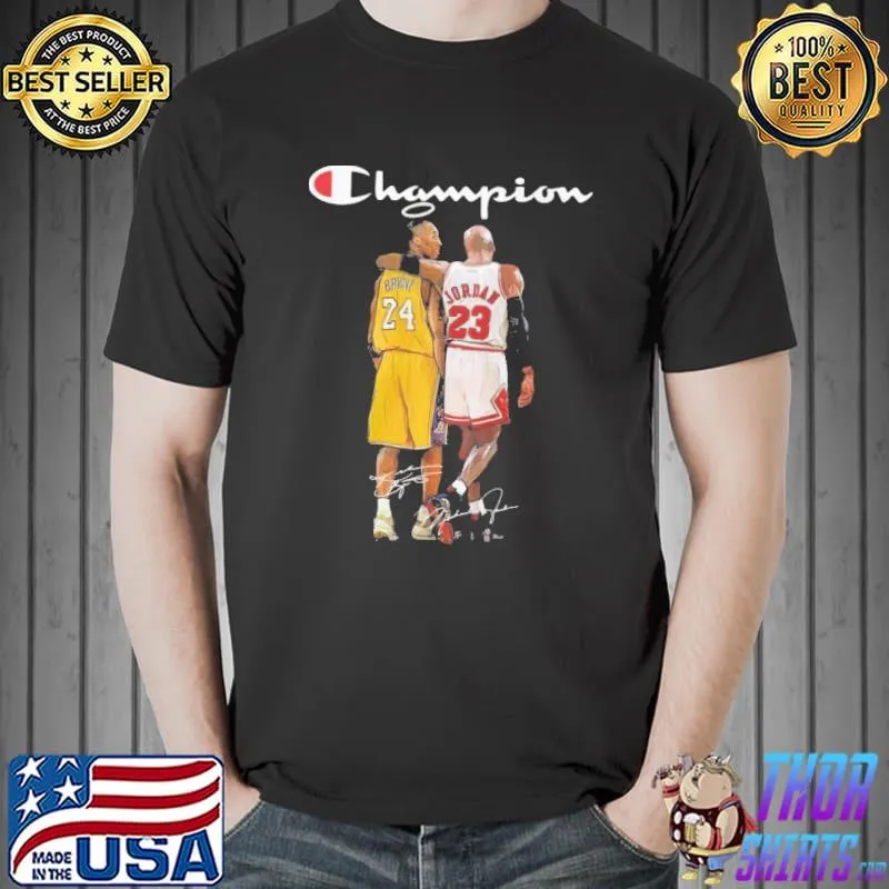 Champion bryan and Jordan soccer shirt