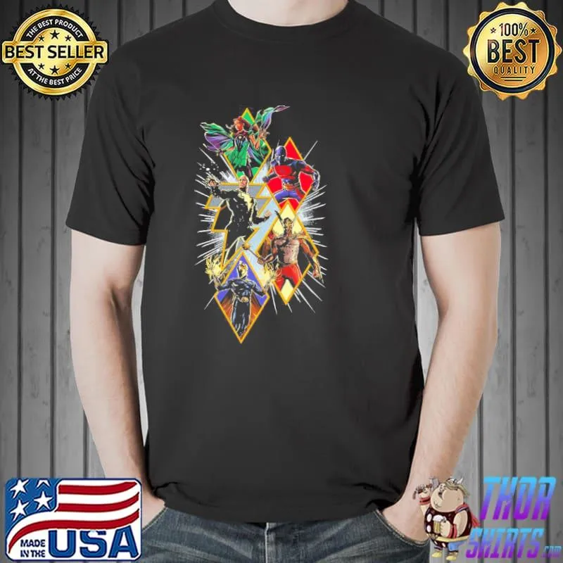 Characters black adam shirt