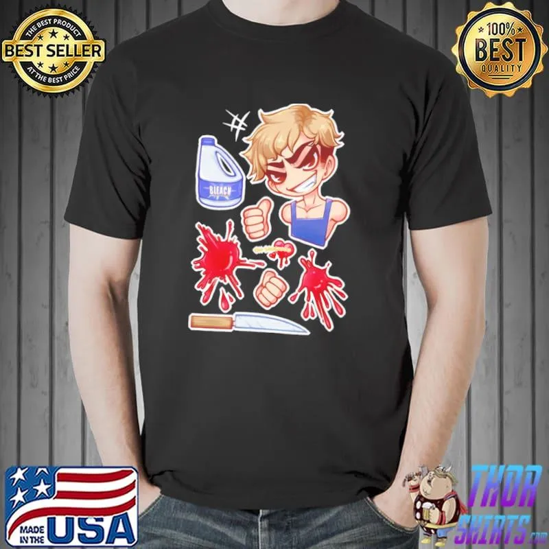 ChibI art of sangwoo cleanup killing stalking shirt