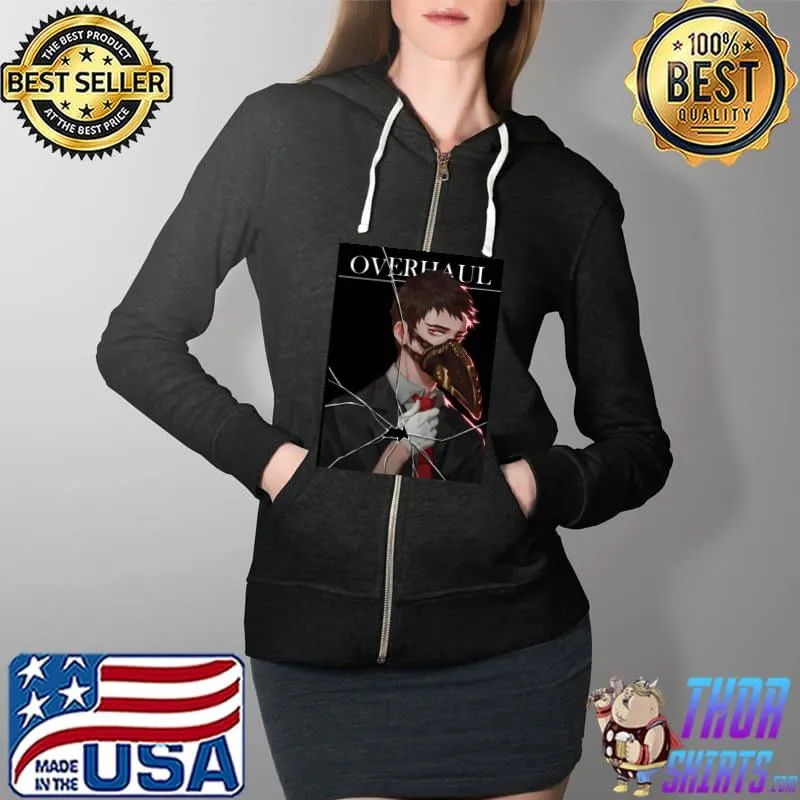 Chisaki Kai My Hero Academia overhaul T-Shirt Full Zip Hooded