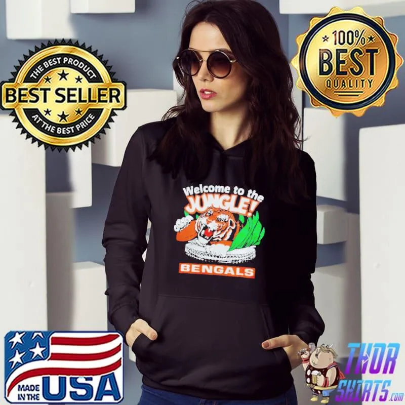 CincinnatI bengals welcome to the jungle s Hoodie